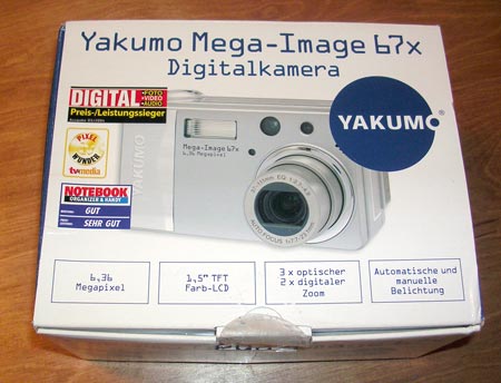 Yakumo mega image 67x - 
полный комплект в упаковке